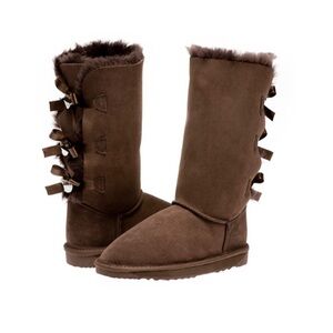 Ugg Bailey Bow Tall Brown Boots